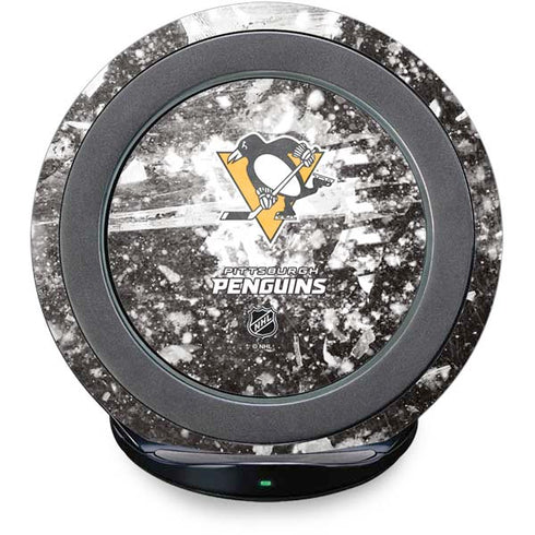 NHL Pittsburgh Penguins Frozen Fast Charge Wireless Charging Stand Skin